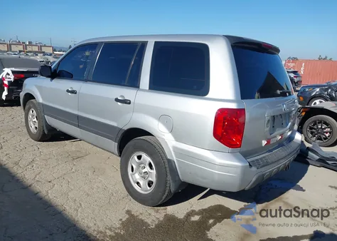 2005 Honda Pilot Lx из США, поврежденный, VIN 2HKYF181X5H537151